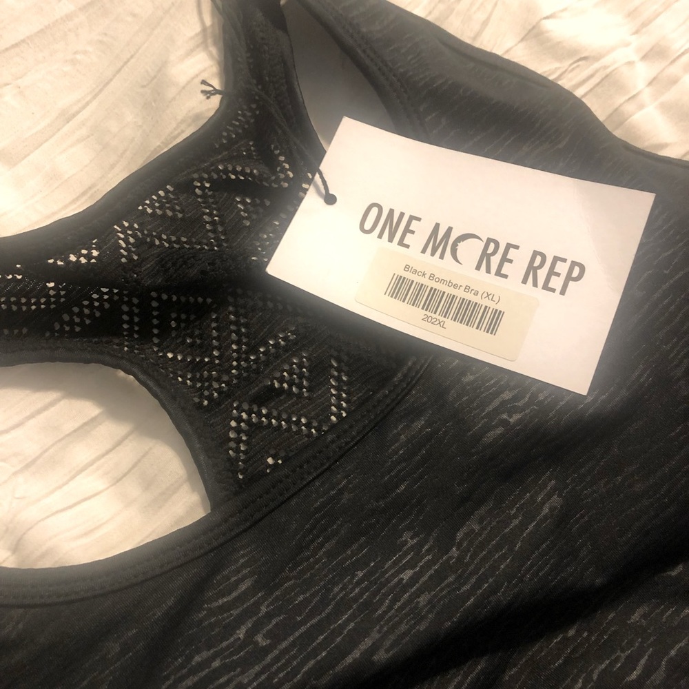 Zyia black bomber sports bra